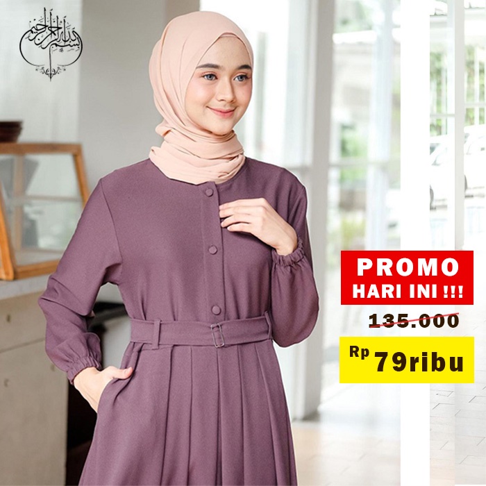 Jual PREMIUM GAMIS TERBARU 2021 GAMIS KAIMA FULL KANCING GAMIS KEKINIAN