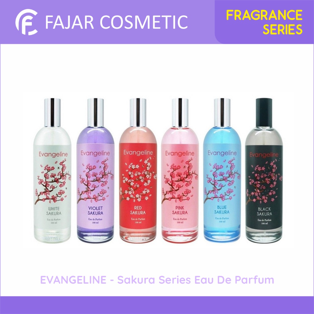 Jual FAJARCOSMETIC Evangeline Sakura Series Eau De Parfum