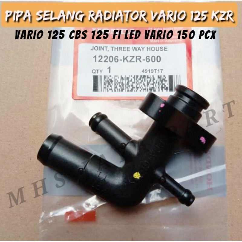 Jual PIPA SELANG RADIATOR VARIO 125 CBS FI 125 LED VARIO 150 PCX KZR ...