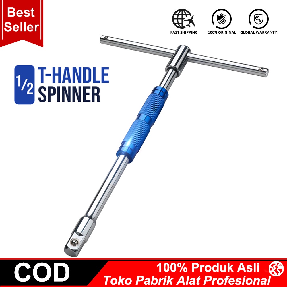 Jual Kunci Shock T Handle Spinner 1/2 Bahan CRV Kuat dan Berkualitas ...
