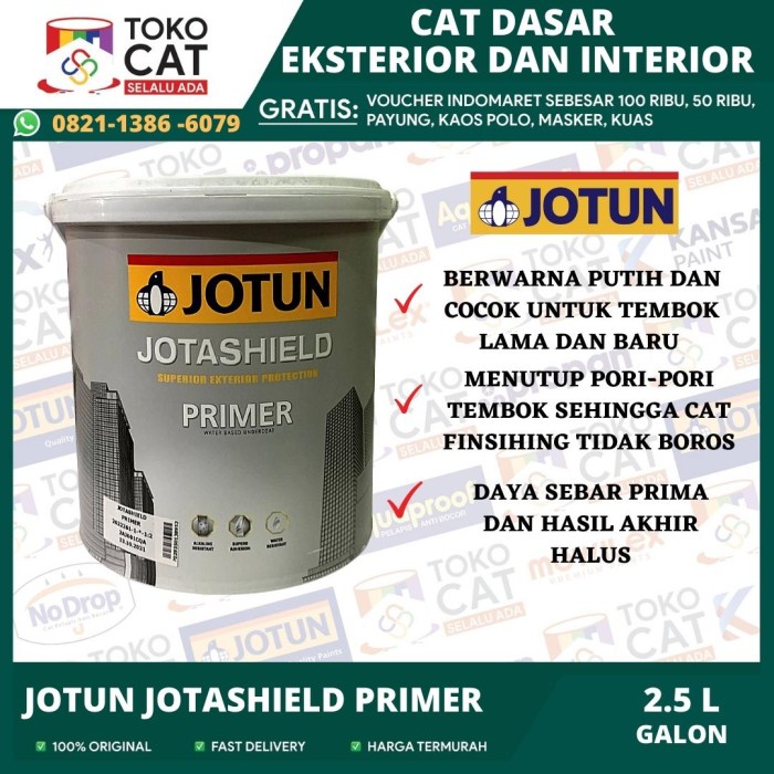 Jual Cat Dasar Eksterior Premium Jotun Jotashield Primer Kemasan 25 Liter Shopee Indonesia 7355