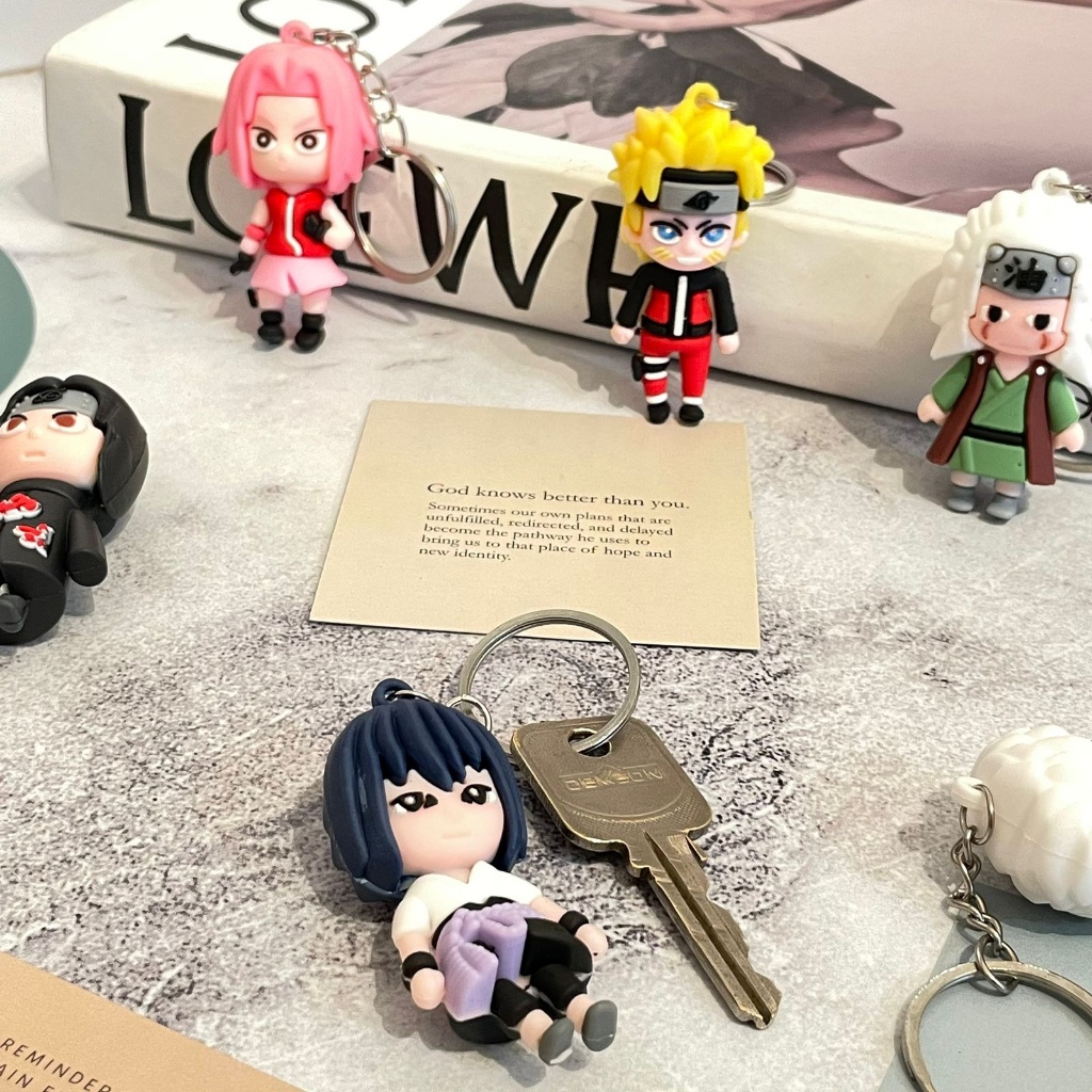 Jual Tsn Gantungan Kunci Anime Naruto Uzumaki Karakter Ganci Lucu