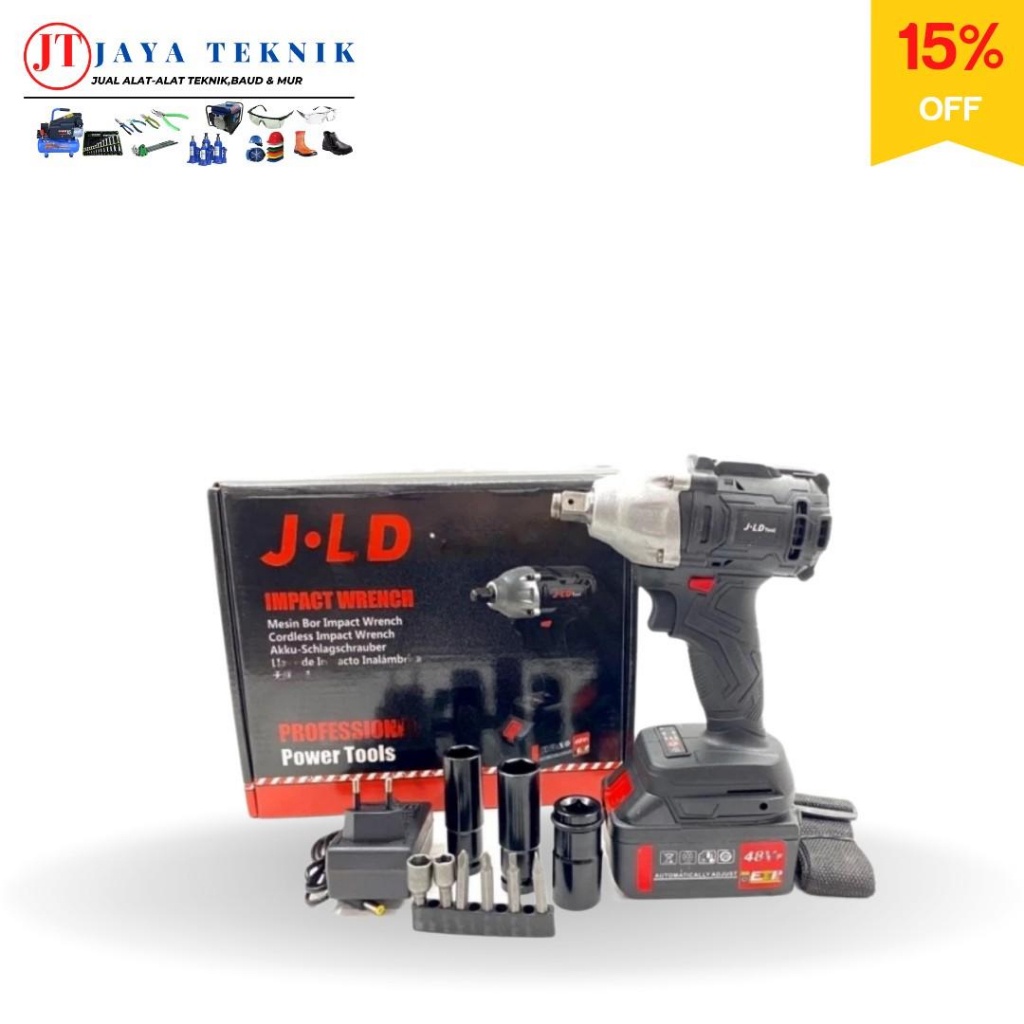 Jual Mesin Impact Wrench Cordless Jld Nm Mesin Impact Wrench