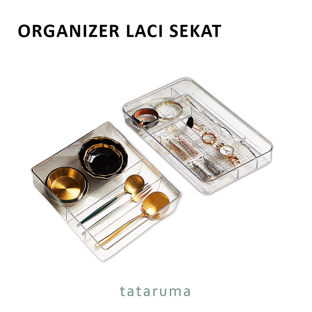Jual TATARUMA Daiso Drawer Organizer Laci Kotak Penyimpanan Dengan
