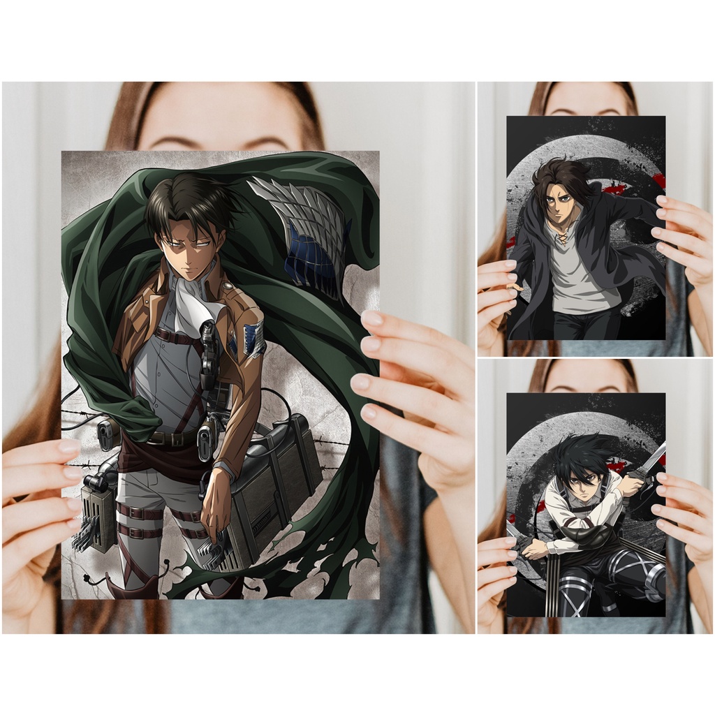 Jual POSTER ANIME/ AKSESORIS COSPLAY/ Koleksi Poster Anime Shingeki No ...