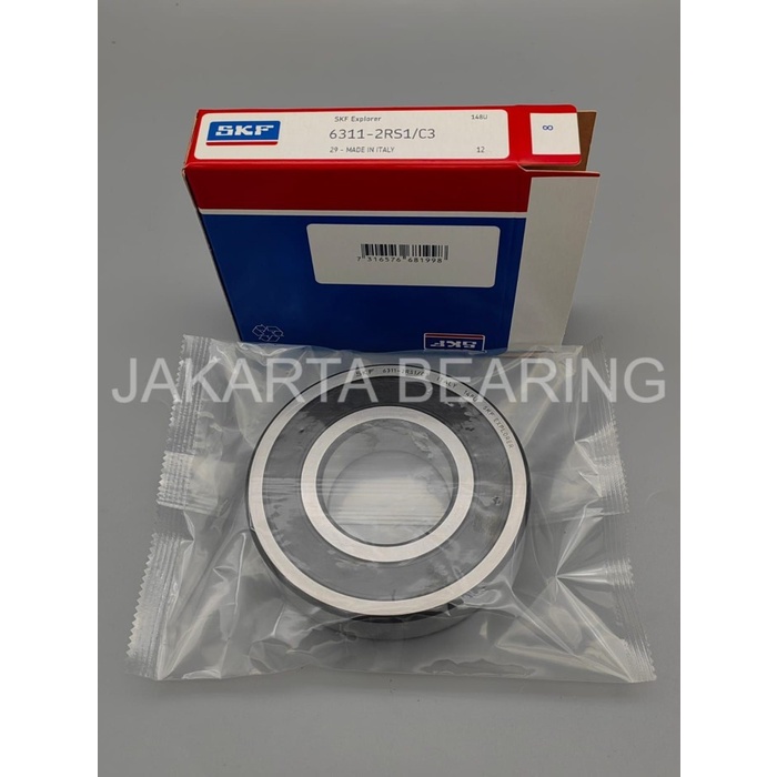 Jual Ball Bearing SKF 6311 2RS1 C3 ORIGINAL | Shopee Indonesia