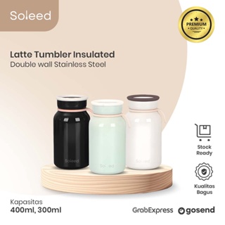 【TEC】 KOBU Ivory Stainless Steel Tumblr Coffee Tea 240ml 360ml Aesthetic  Botol minum kopi teh gelas cup estetik simple elegant cangkir gelas kopi