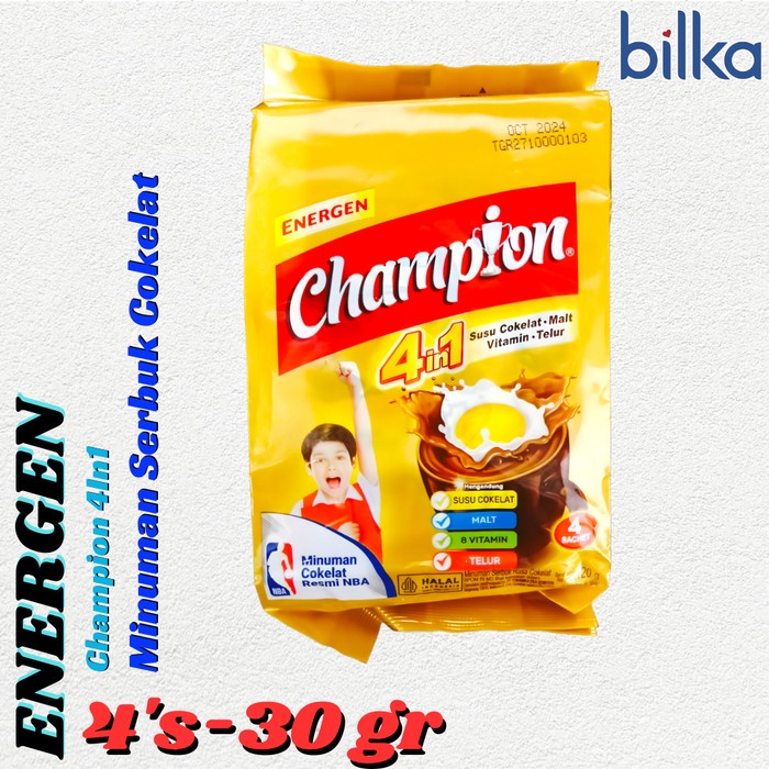 Jual Energen Champion 4in1 Cokelat 120gr Shopee Indonesia