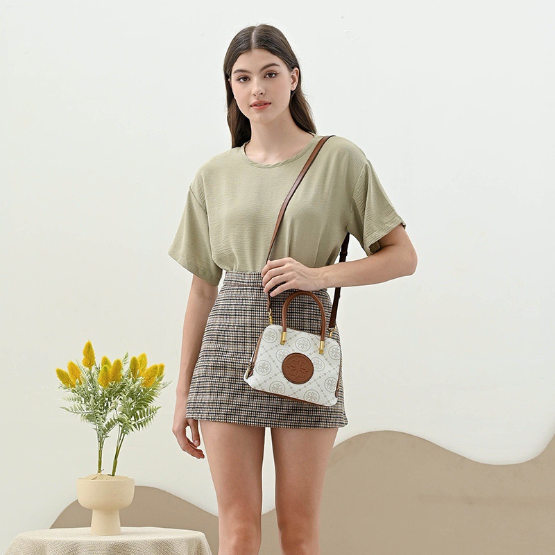 Jual Tas Wanita Les Catino Keyna Round Satchel Mgrm Blb | Shopee Indonesia