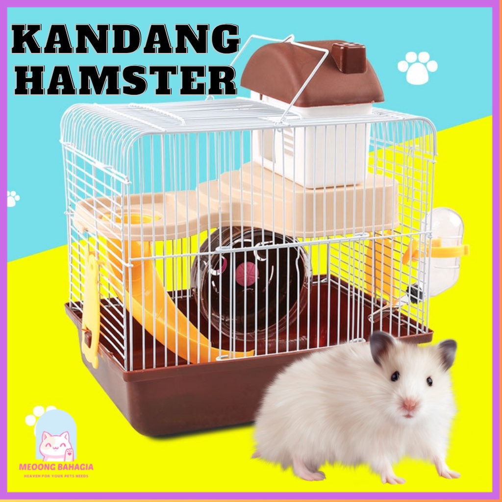 Jual Kandang Hamster Pet Cage Marmut Ukuran 23x17x30 CM Shopee