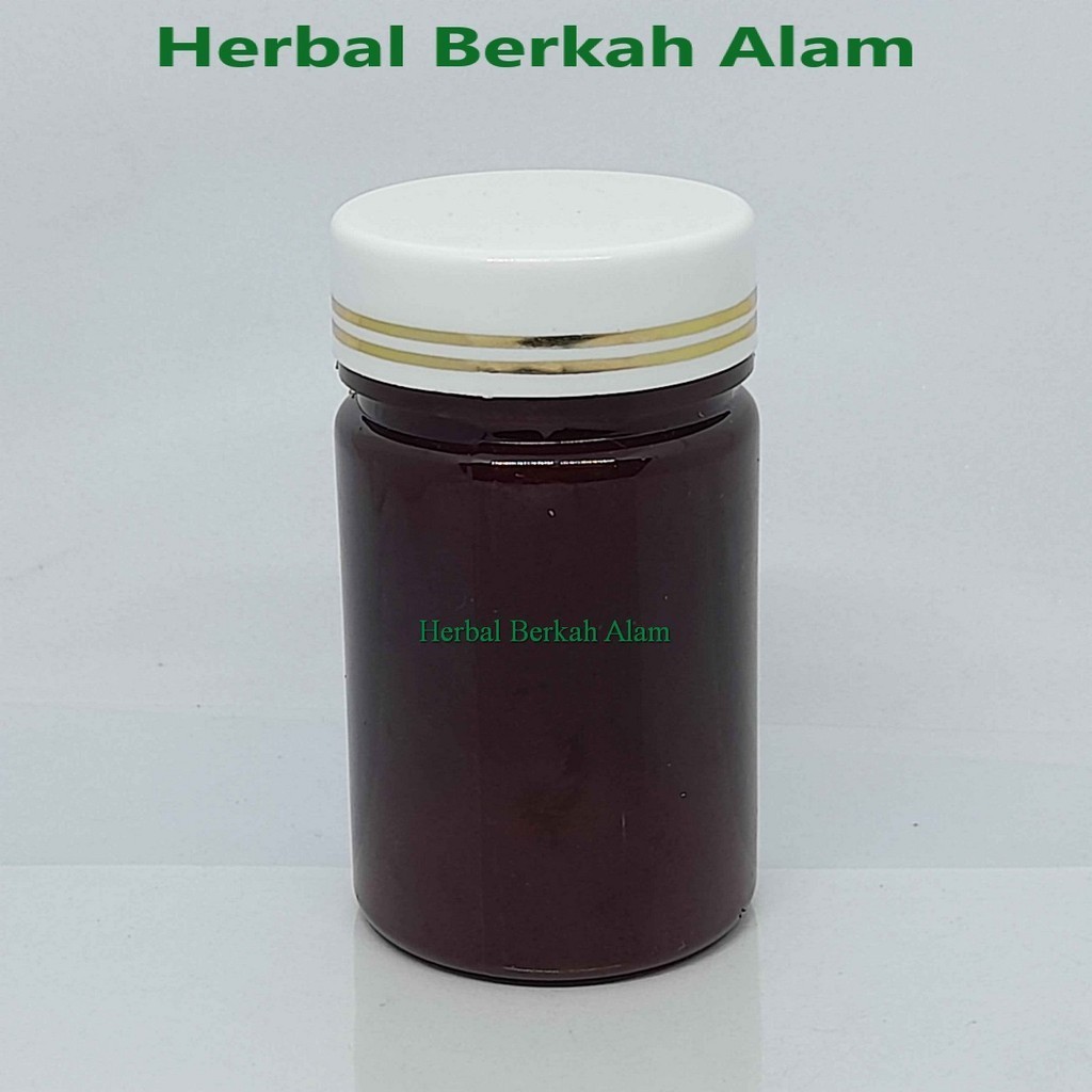 Jual Botol Obat 60 ml Coklat Tutup Putih List Line Emas / Botol Obat ...