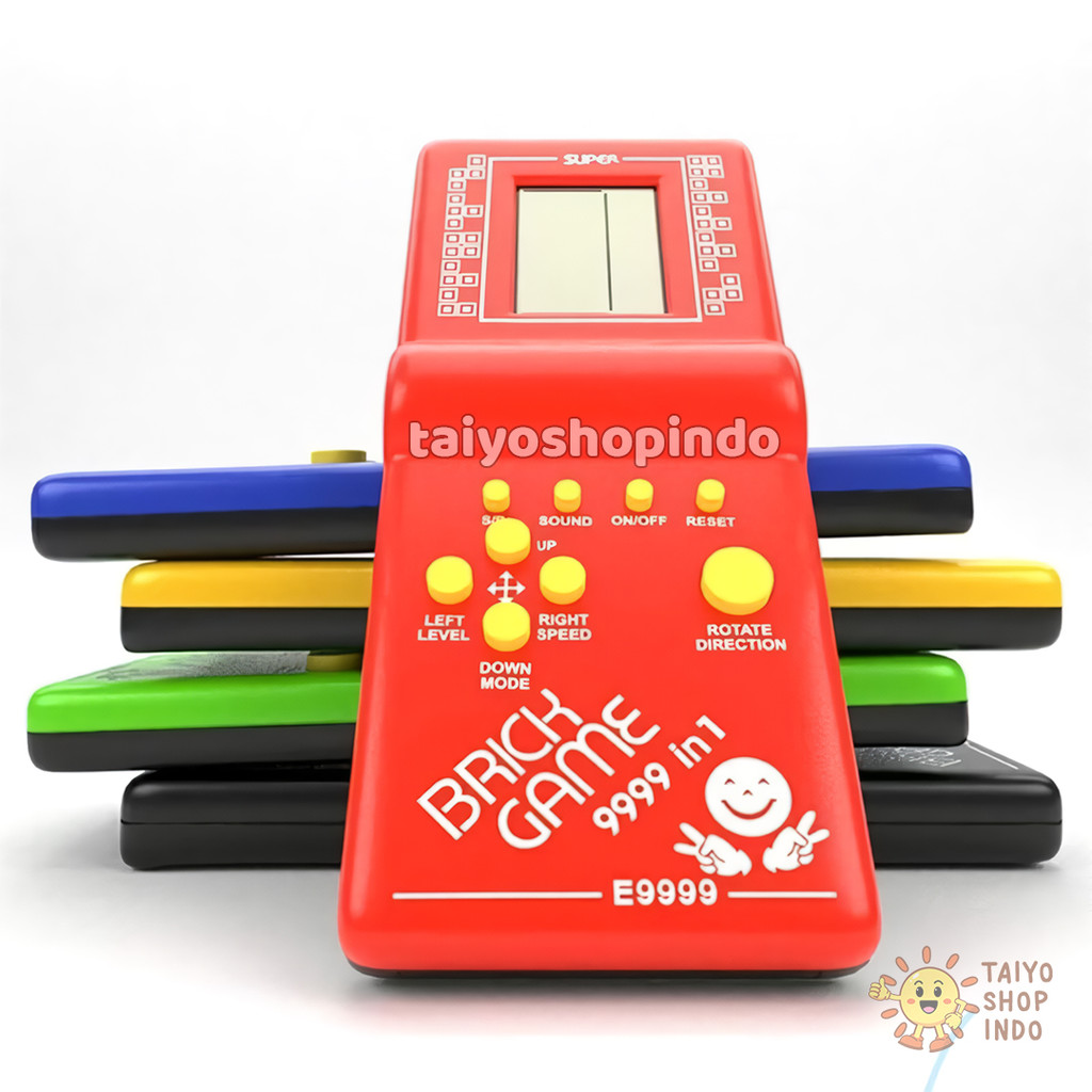 Jual TAIYO Video Game Machine Brick Game 9999 In 1 Besar Kecil Gameboy ...