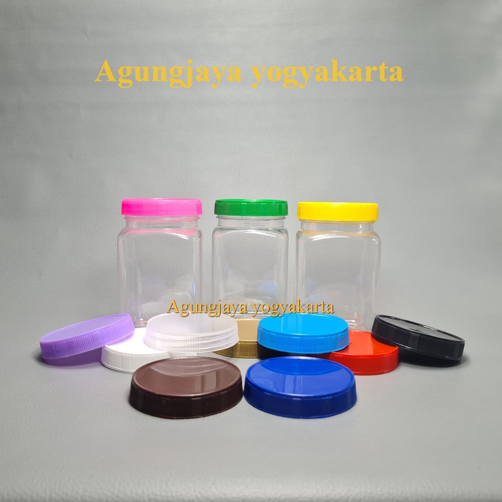 Jual Toples Plastik Ml Kotak Bening Tutup Plastik Toples Plastik