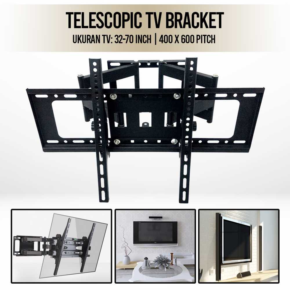 Jual Dudukan braket TV 32-70 Inch LCD Mech 600*400 mm TV 30-70 inci ...