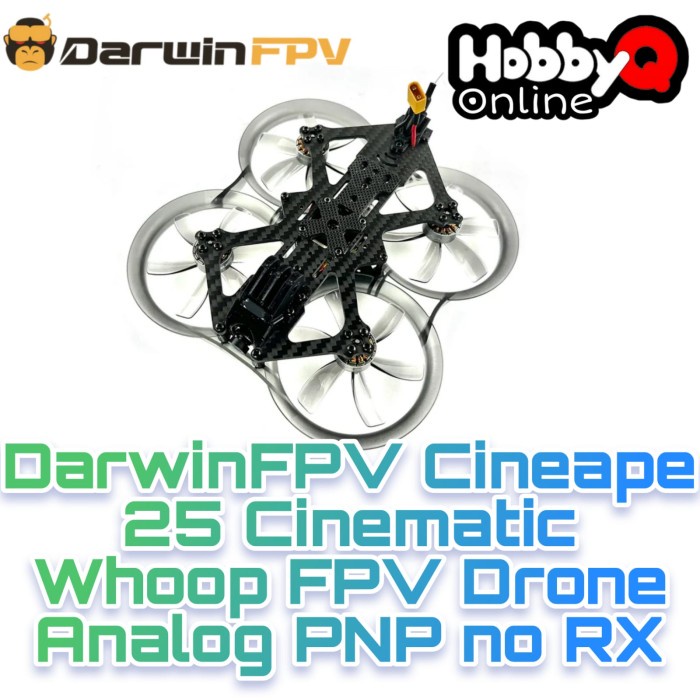 Jual DarwinFPV CineApe 25 Cinematic Whoop FPV Drone Cinewhoop 2.5inch ...