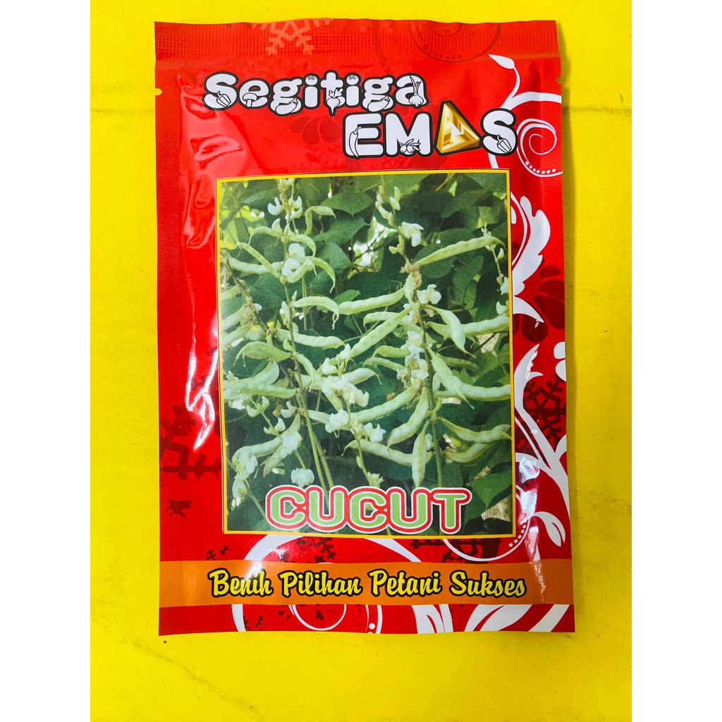 Jual Benih Kacang Koro Uceng Sayur Cucut Isi 50gr Dari Segitiha Emas