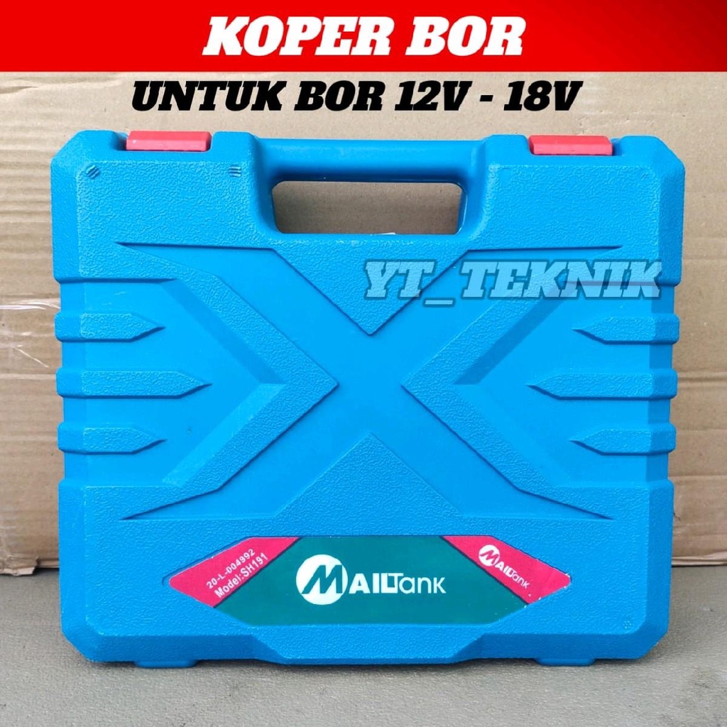 Jual Box koper bor JLD set lengkap Toolbox Original murah | Shopee ...