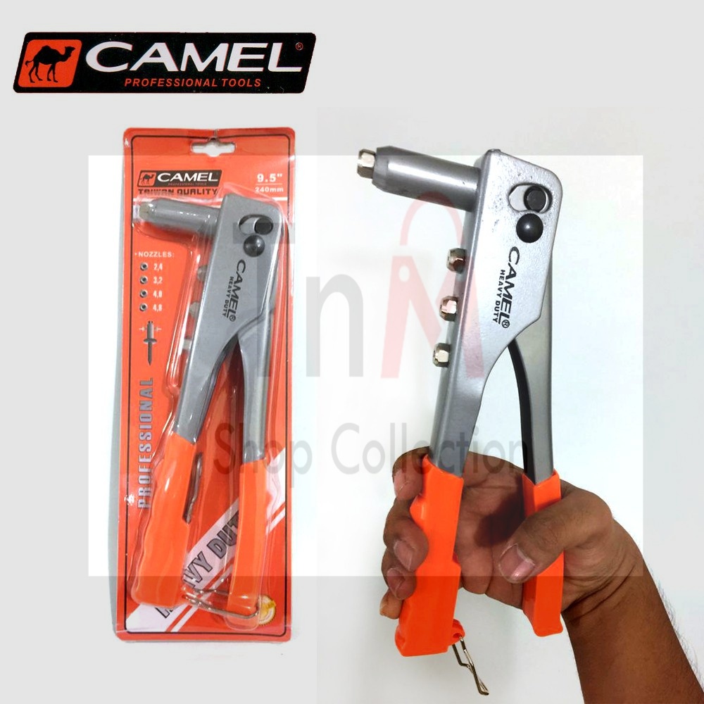 Jual Tang Rivet Taiwan Ripet Aluminium Hand Riveter Merk Camel | Shopee ...