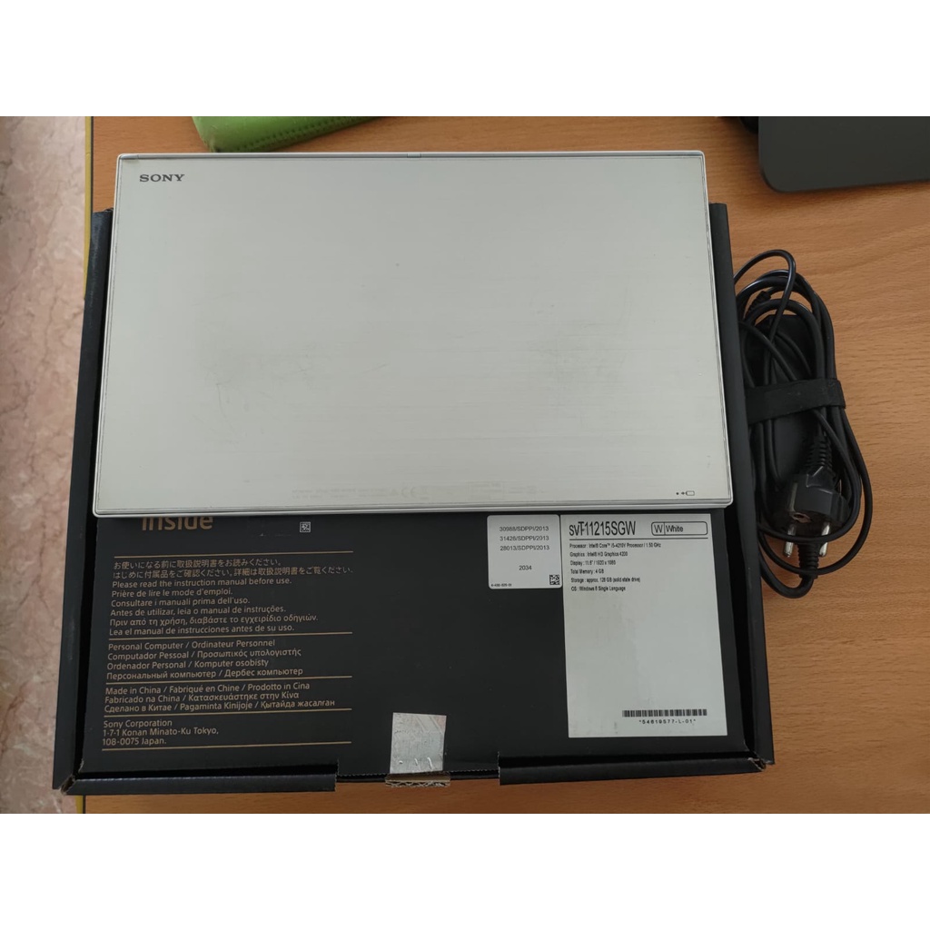 SONY Tap20 Win11 Core i5 SSD512GB タッチパネル - Windowsデスクトップ