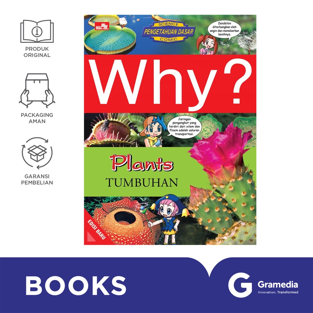 Jual Buku Why Plants Tumbuhan (Edisi Baru) (KWANGWOONG LEE) Shopee