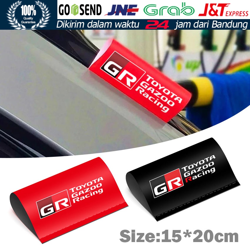 Jual GR-Stiker Label Tag Mobil GR TOYOTA GAZOO Racing Hiasan / Hiasan ...