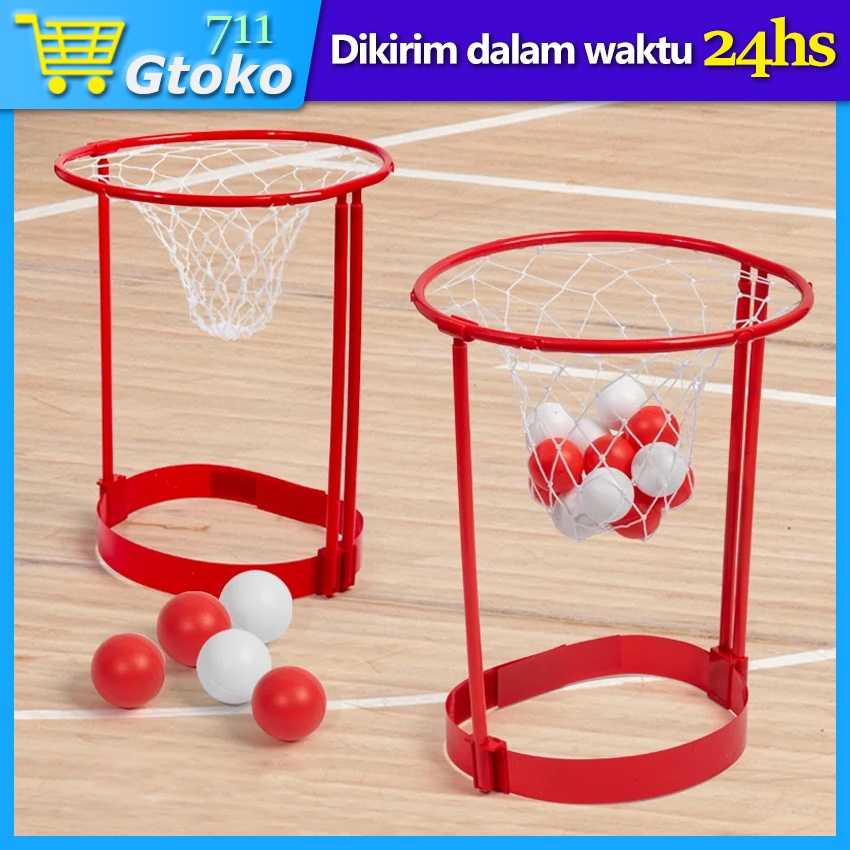 Jual Mainan Anak Dewasa Bola Ring Shooting Basket Ball Kepala Party