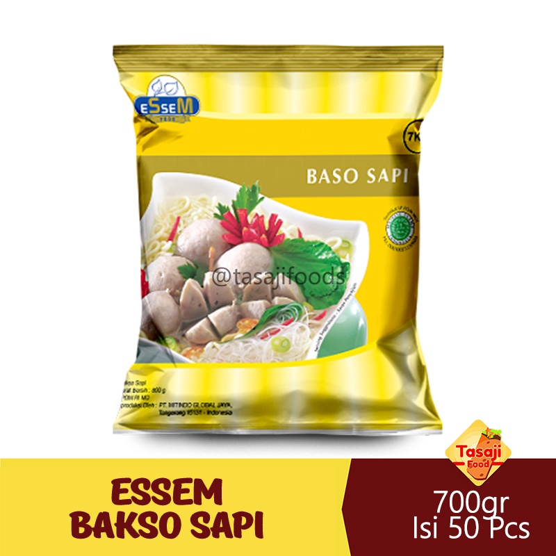 Jual Essem Bakso Sapi 700gr Isi 50 Pcs Shopee Indonesia