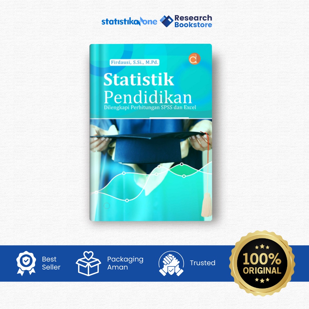 Jual BUKU STATISTIK PENDIDIKAN DILENGKAPI PERHITUNGAN SPSS DAN EXCEL ...