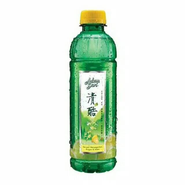 Jual ADEM SARI-KEMASAN BOTOL-350ML-MINUMAN PENYEGAR TENGGOROKAN-1 LUSIN ...