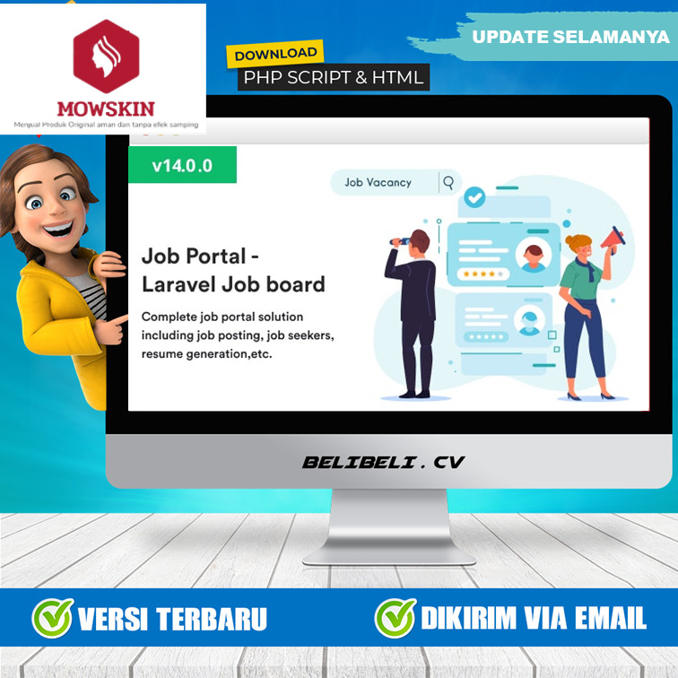 Jual Source Code Laravel Job Portal - Laravel Job Board - Job Portal ...