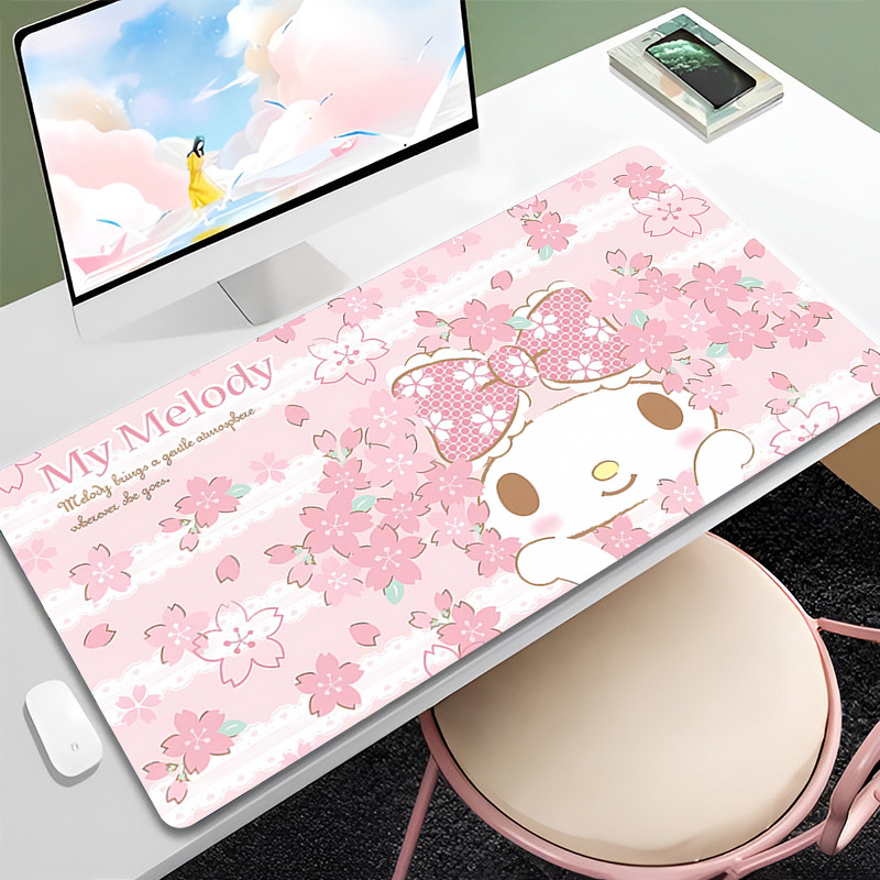 Jual My Melody Cute Mouse Pad Large Hello Kitty Cinnamoroll Kuromi ...