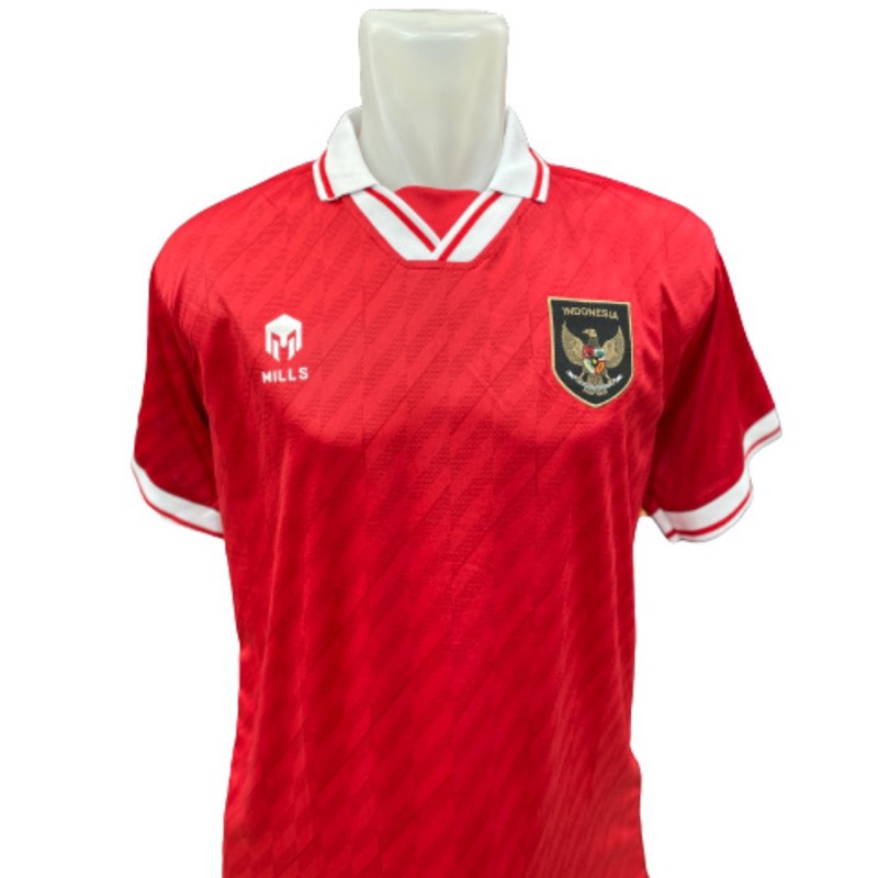 Jual jersey timnas indonesia home kit MILLS 2023 Shopee Indonesia