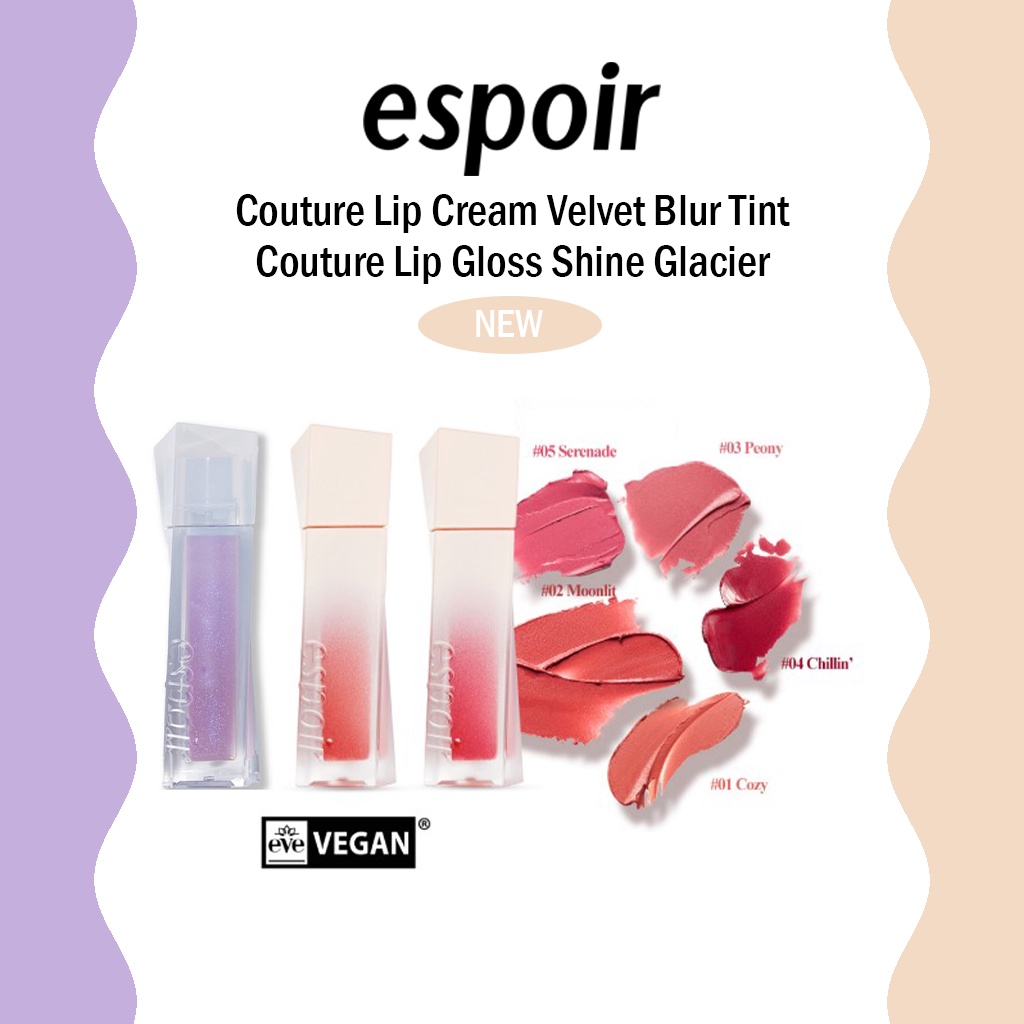 Jual [READY EXP DATE 062025] ESPOIR [NEW!] Couture Lip Cream Velvet Blur Tint 5,5g Serenade