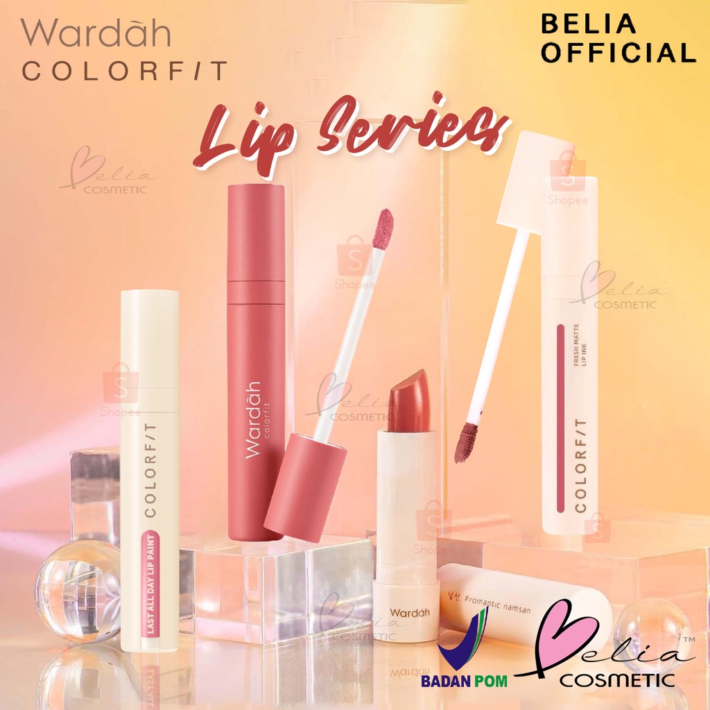 Jual BELIA WARDAH COLORFIT Lip Series | Velvet Lip Mousse | Fresh Lip ...