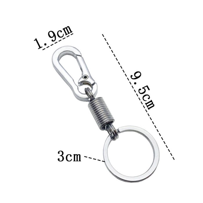 Jual Carabiner Karabiner Per Kait Stainless Gantungan Kunci Multifungsi ...