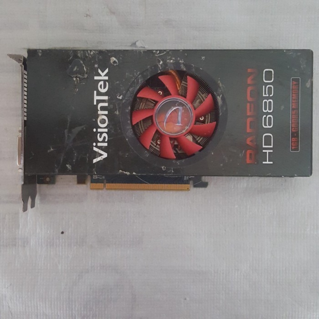 Jual Visiontek Radeon Hd 6850 Hd6850 1gb Gddr5 Minus Tak Tampil Shopee Indonesia