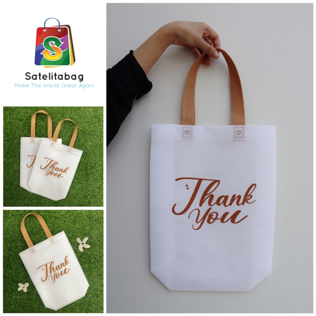 Jual (READY STOK ) Tas Goodiebag Standing Tali 25 x 35 souvenir goodie