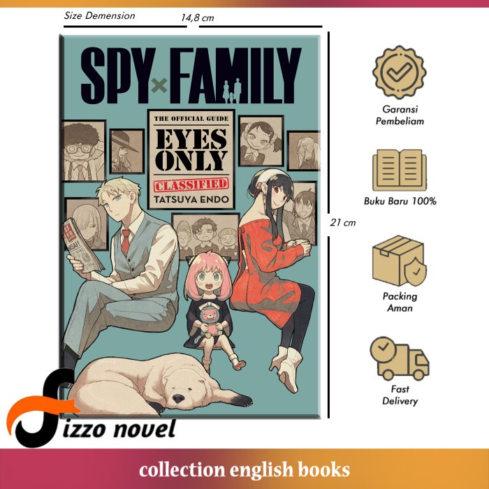 Jual Komik Spy x Family - The Official Guide - Eyes Only 2023 (English) -  Fizzo Novel