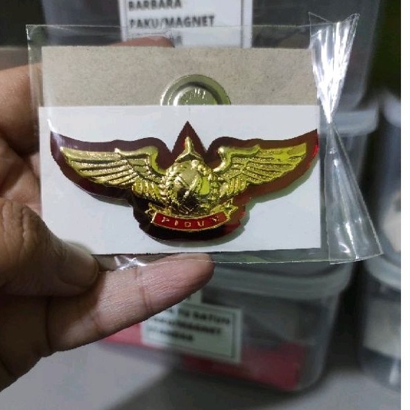 Jual WING PIDUM TU KEJAKSAAN AKRILIK MERAH | PIN LENCANA TU KEJAKSAAN ...