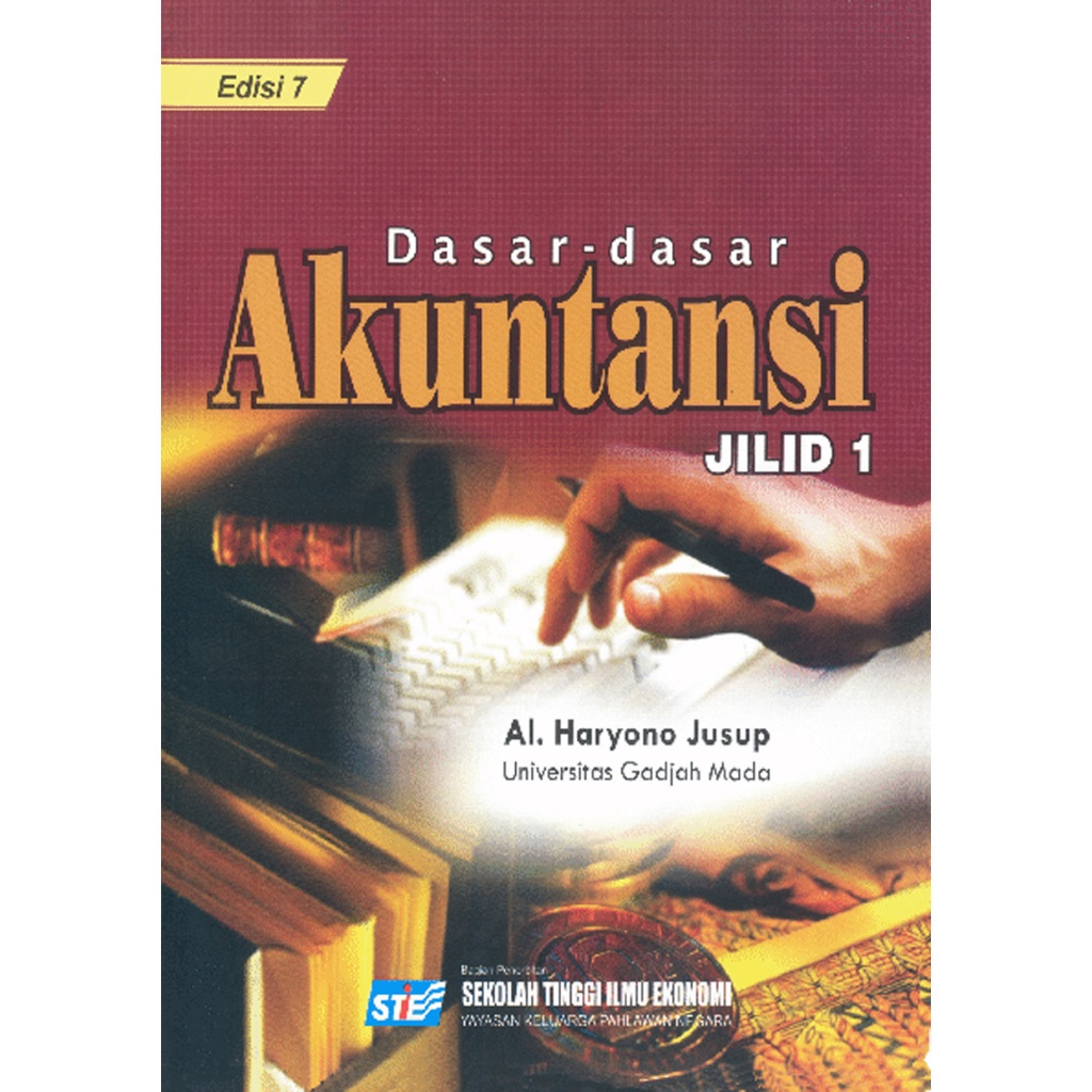 Jual Buku Dasar Dasar Akuntansi Edisi 7 Jilid 1 Al Haryono Jusup