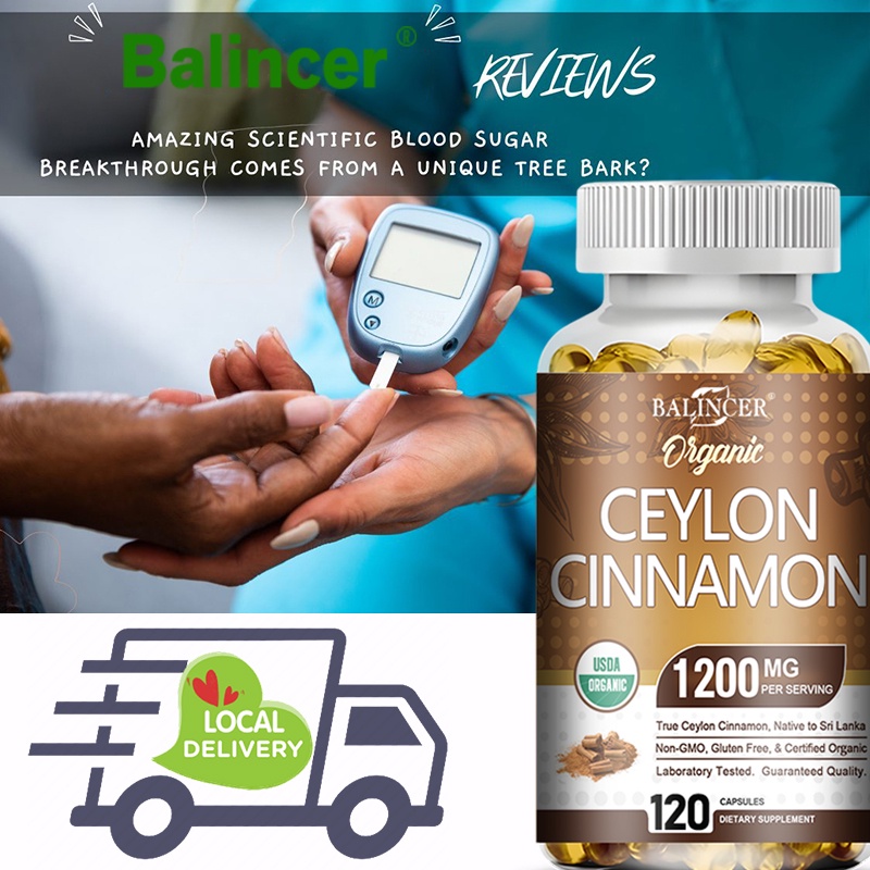 Jual Organic Ceylon Cinnamon Supplement to Promote Heart Health