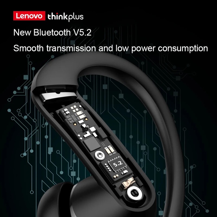 Jual Lenovo Thinkplus T50 Headset Bluetooth TWS Wireless Earbuds ...