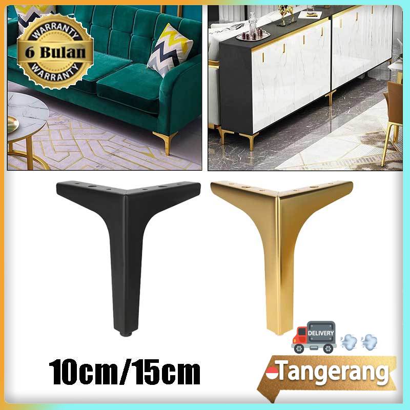 Jual Kaki Sofa Segitiga Kaki Sofa Leg Kaki Besi Tingg 10cm/15cm ...