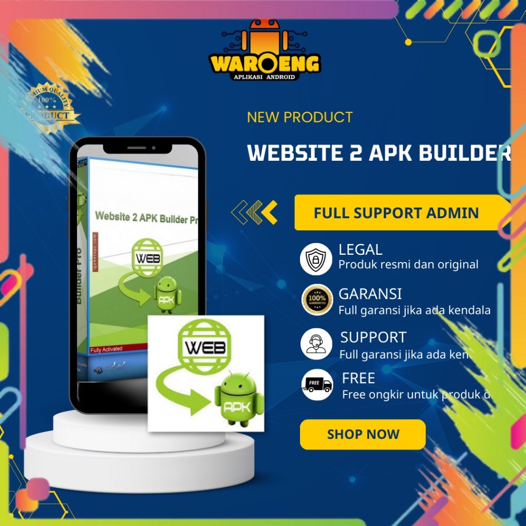 Jual Beli 1 Gratis 1 Website 2 Apk Builder Pro Premium No Trial Full ...