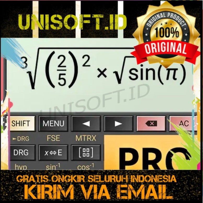 Jual Beli 1 Gratis 1 Aplikasi Kalkulator ilmiah yang sangat baik dengan ...