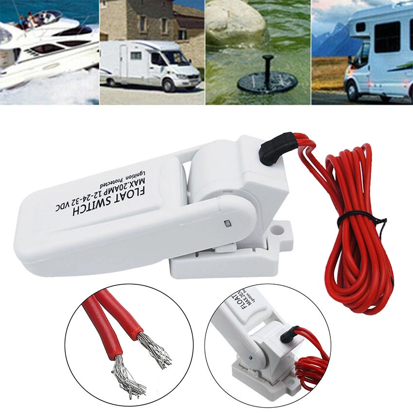Jual 12V 1100GPH Automatic Bilge Pump Boat Submersible Pump Marine ...