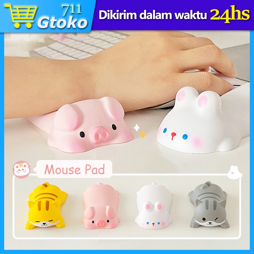 Jual Mouse Pad Bantalan Pergelangan Tangan Mousepad Wrist Rest Hewan ...