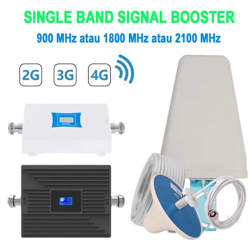 Jual Paket Antena Ceiling Singleband Signal Booster Penguat Sinyal Hp Gsm Single Band Jaringan