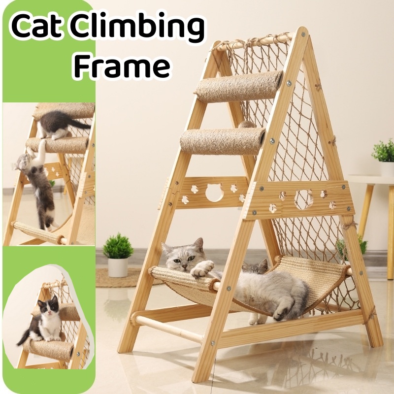 Jual Cat Tower Mainan Rumah Kucing Cat Tree House Rumah Kucing Cat