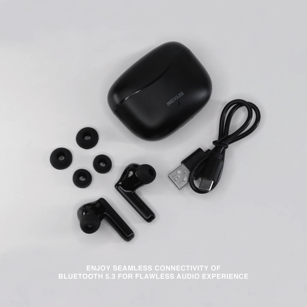 Rexus Earphone Wireless Bluetooth TWS FX5